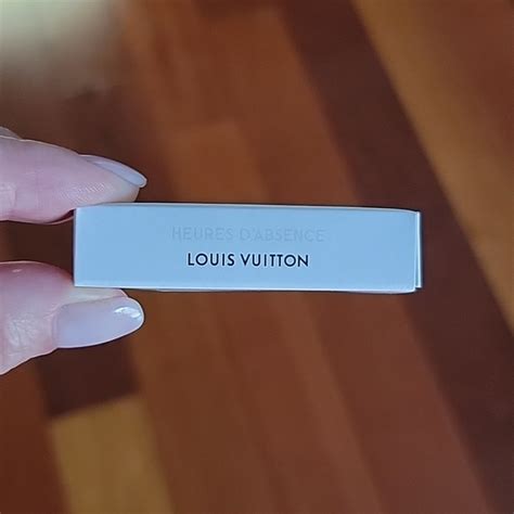 louis vuitton heures d'absence sample